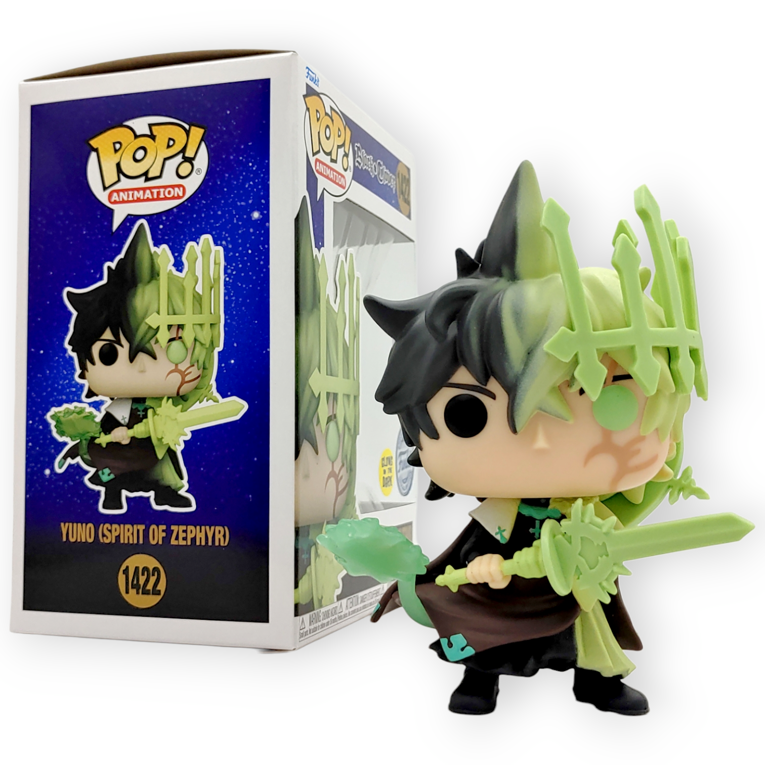 FUNKO POP <黑色五葉草>尤諾.格林貝利奧爾(夜光版)-No.1422