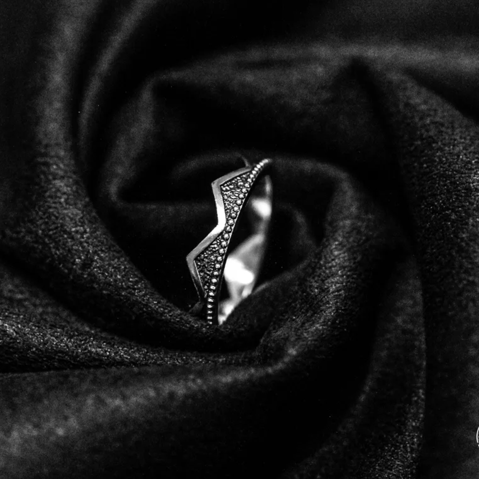 Hardwired - Throne 4.5 mm手工訂製純銀 戒指