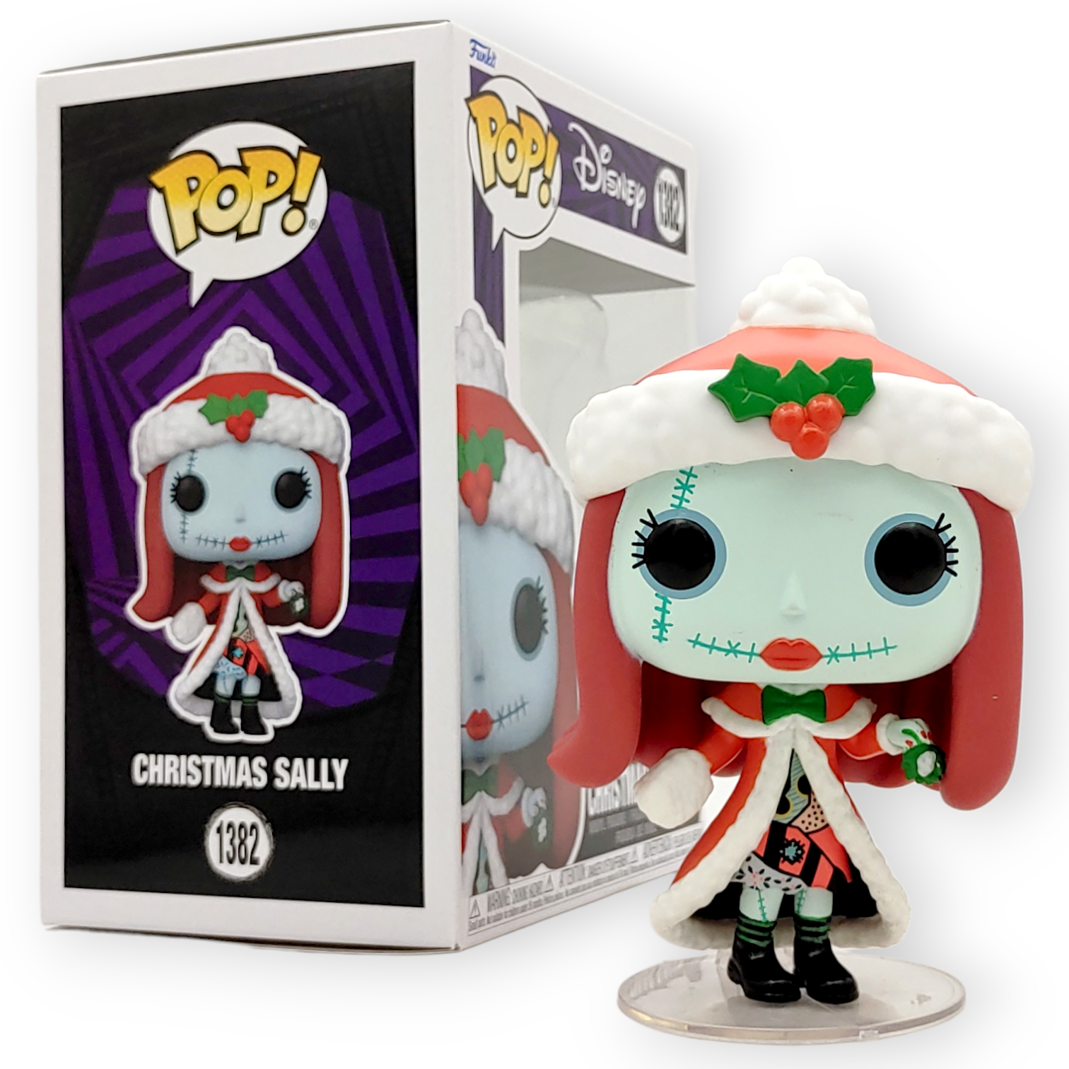 FUNKO POP <怪誕城之夜>莎莉_聖誕服-No.1382