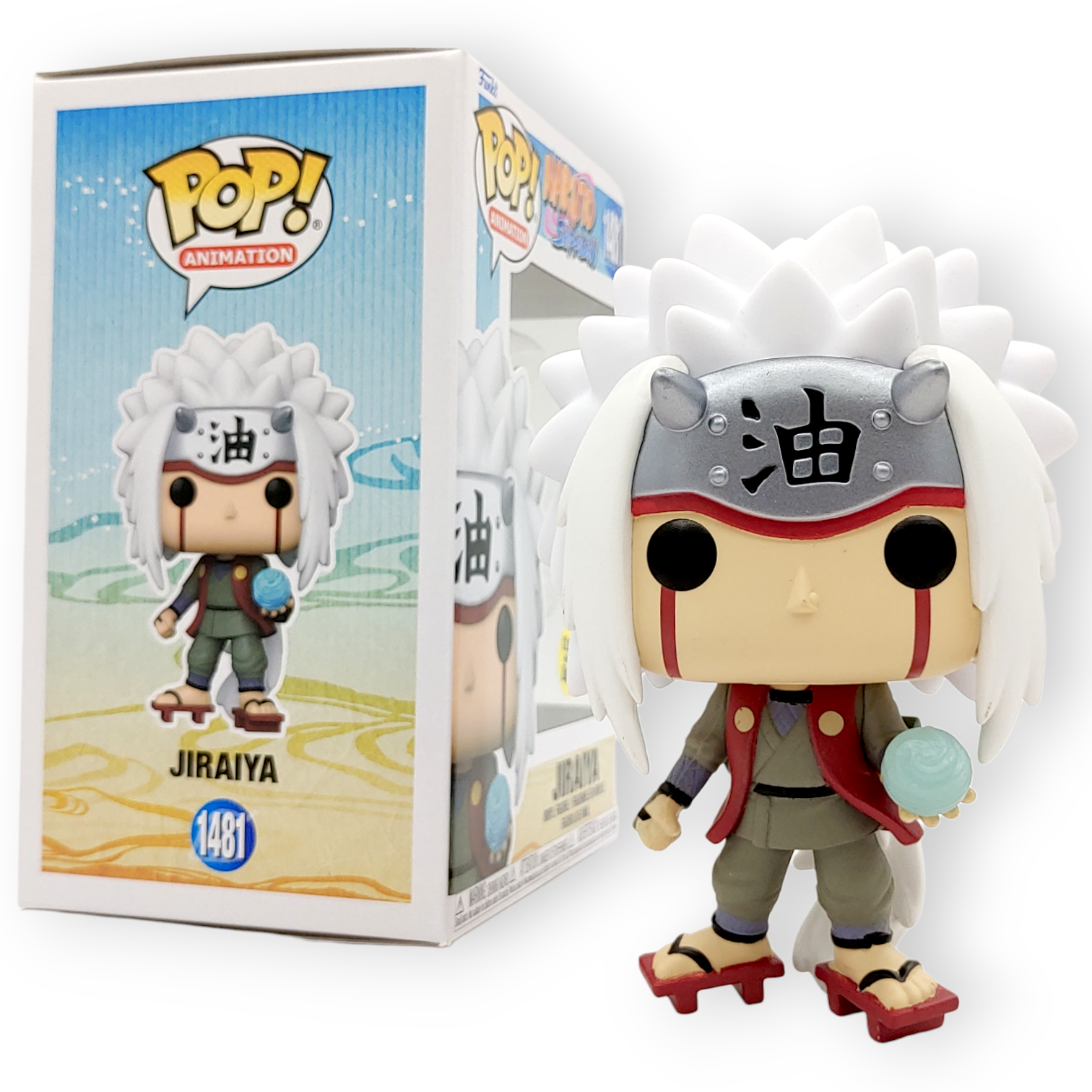 FUNKO POP <火影忍者>自來也_螺旋丸(夜光版)-No.1481