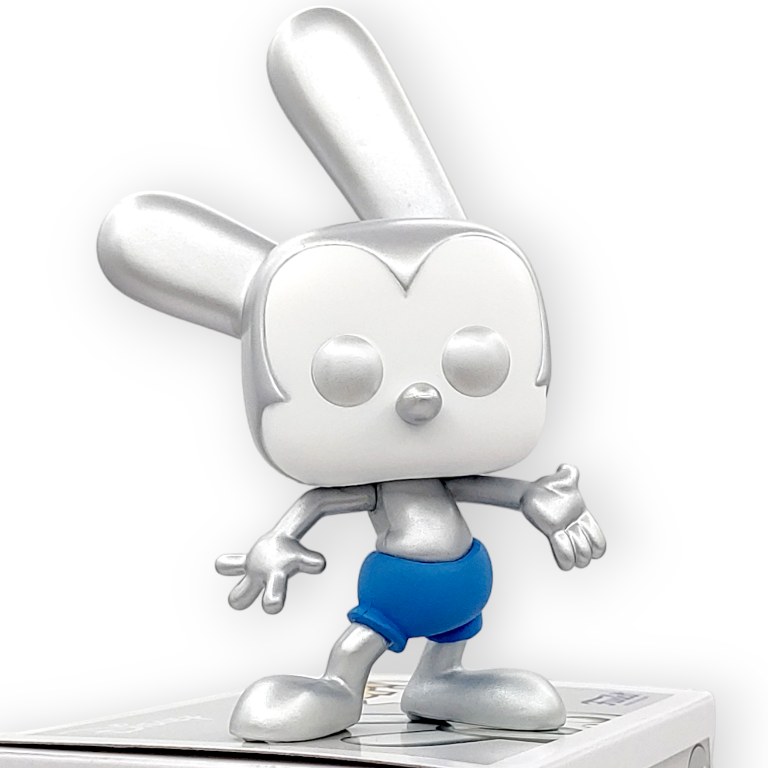 FUNKO POP<迪士尼100週年>銀色幸運兔奧斯華_金屬色-No.1350