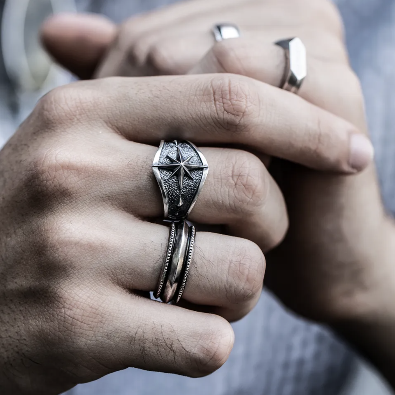 Hardwired - Chaser 手工訂製純銀 戒指