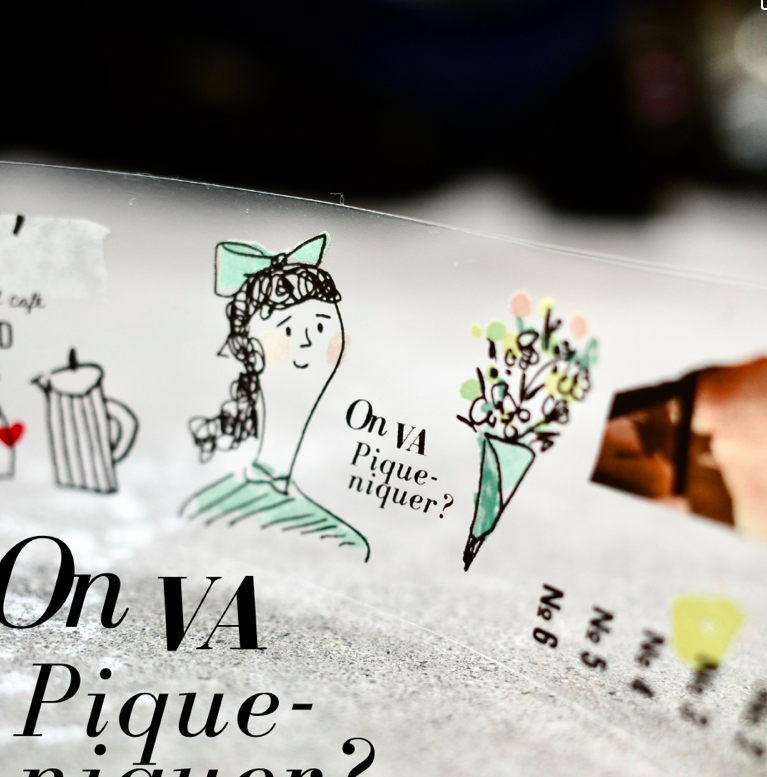 什物｜ 綠意野餐  PET膠帶