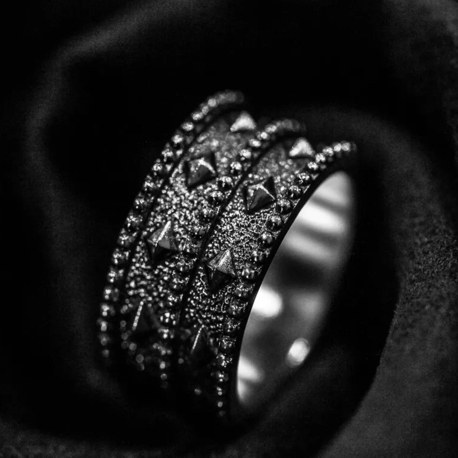 Hardwired - Dazzle 手工訂製純銀 戒指