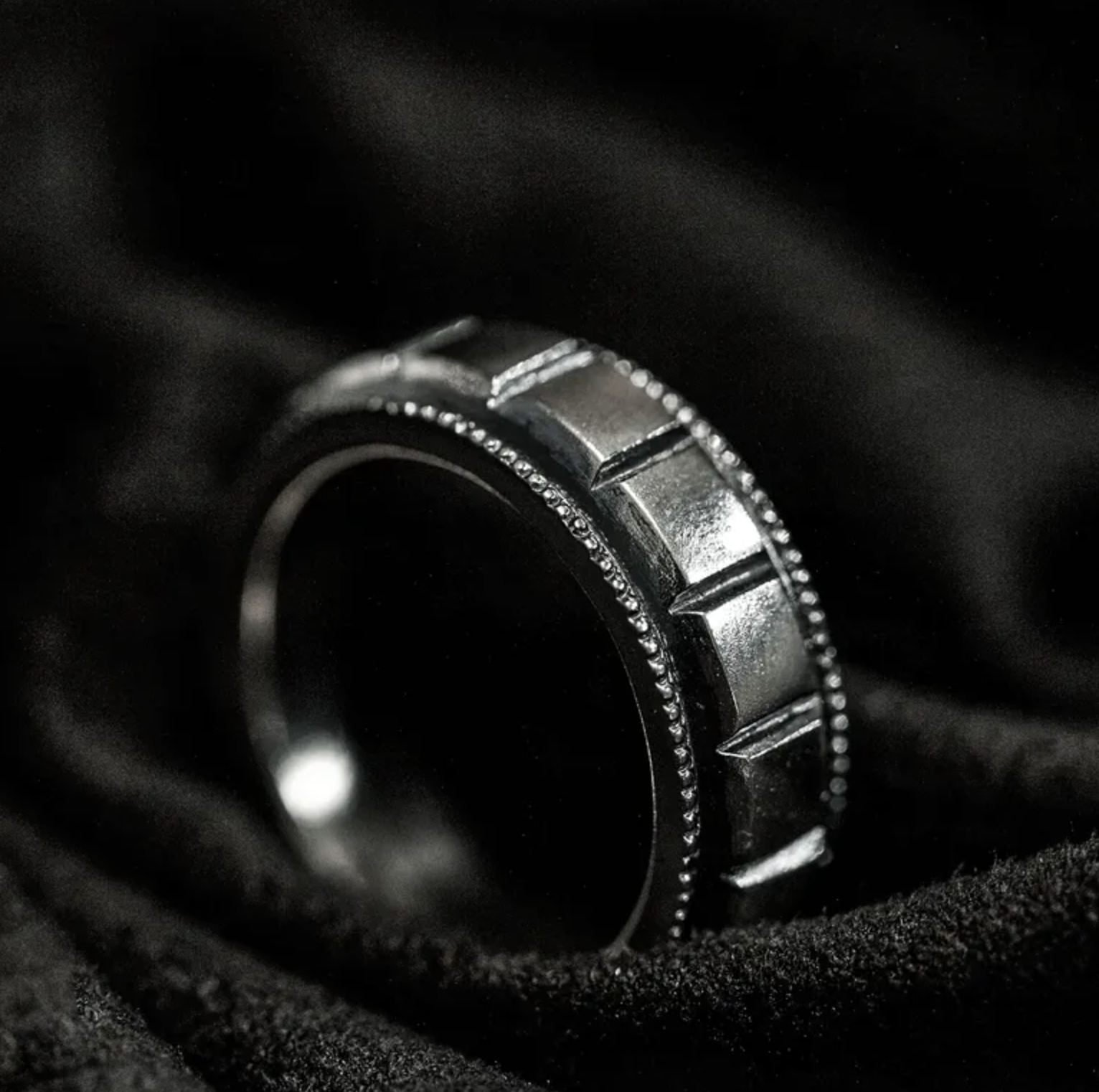 Hardwired - Route 28 手工訂製純銀 戒指