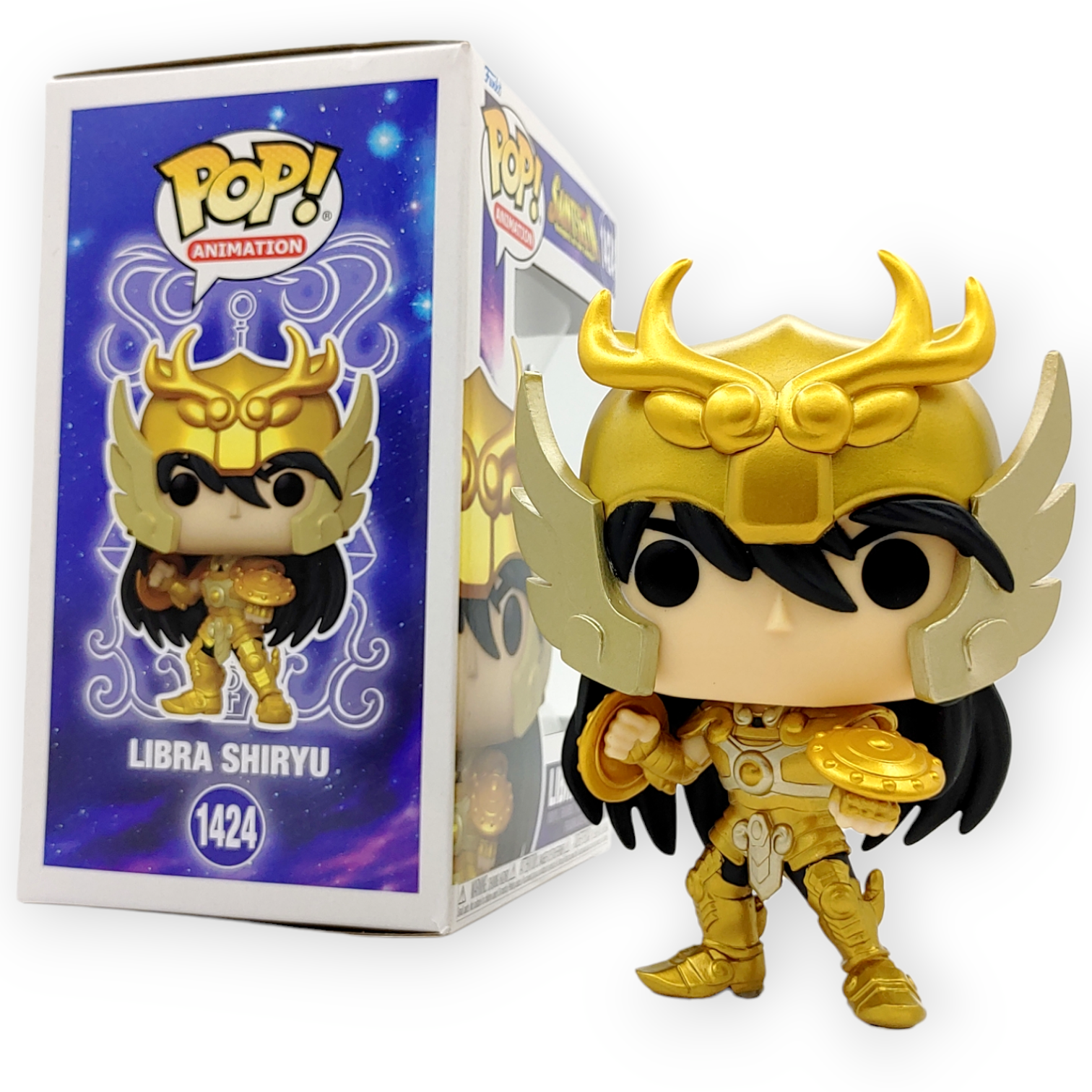 FUNKO POP <聖鬥士星矢>黃金聖衣天坪座紫龍-No.1424