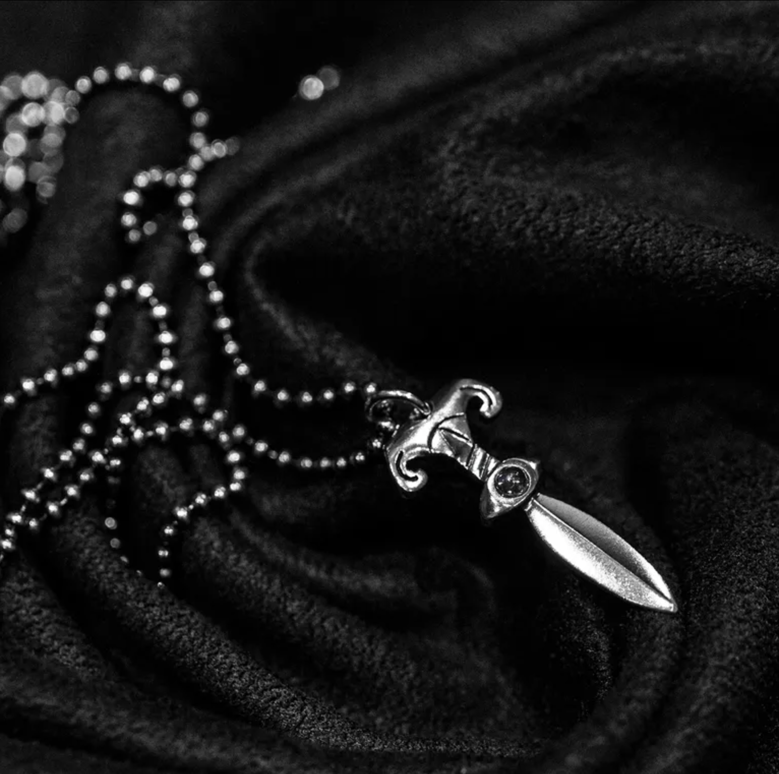 Hardwired - Time Dagger 手工訂製純銀 項鍊