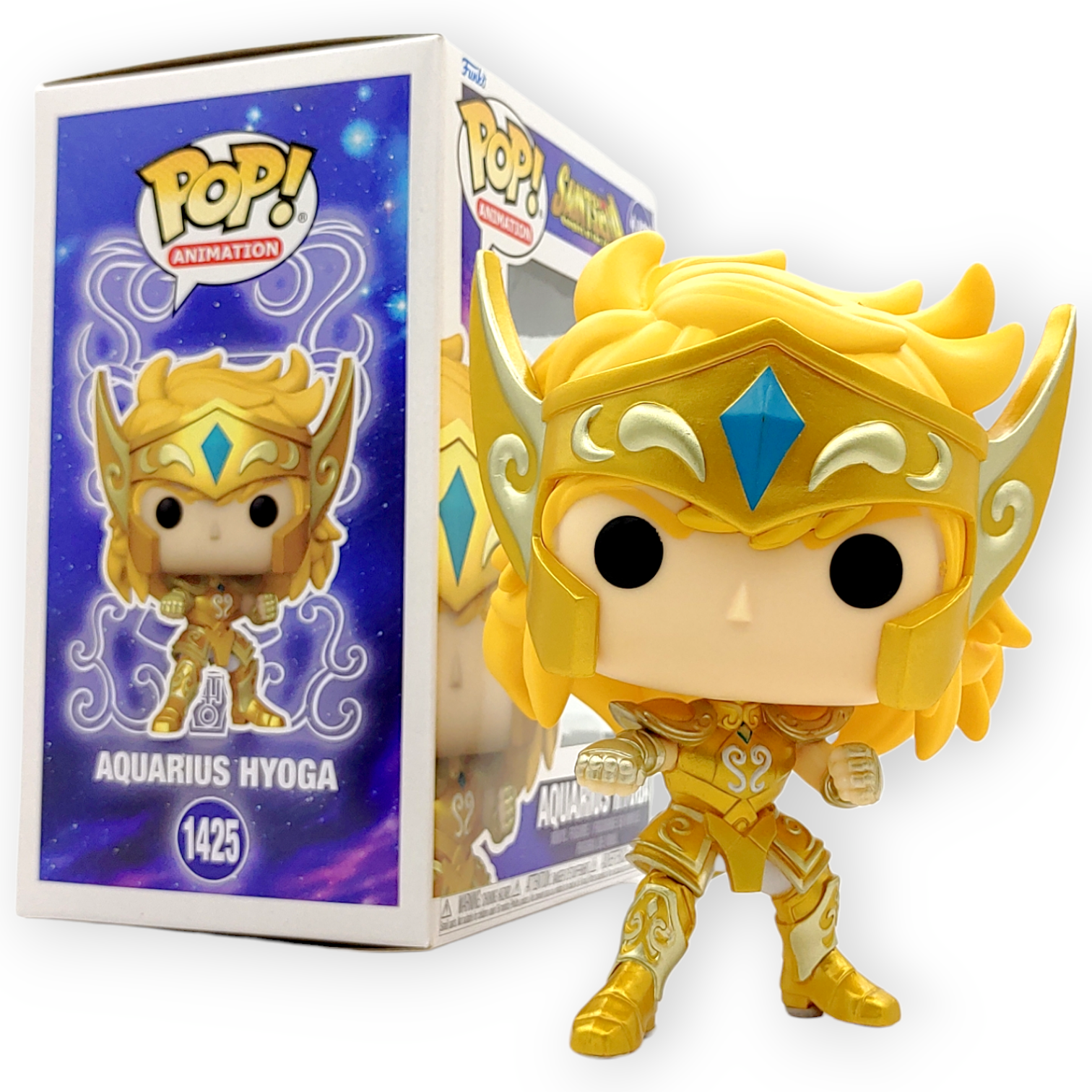 FUNKO POP <聖鬥士星矢>黃金聖衣水瓶座冰河-No.1425