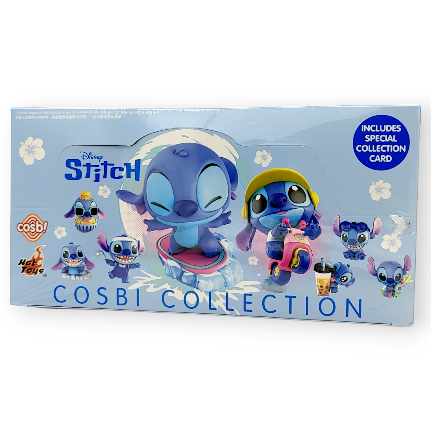 Hot Toy Cosbi《史迪仔Stitch》夏日狂歡8公仔套裝