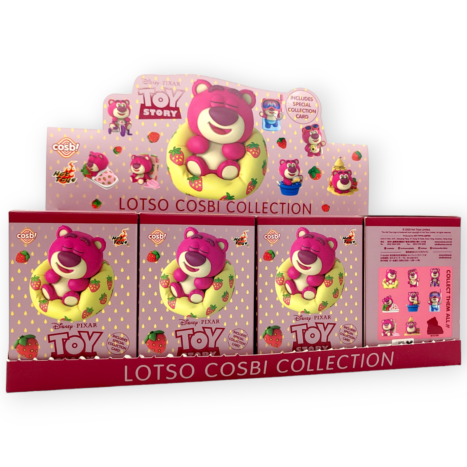 Hot Toy Cosbi《勞蘇Lotso》夏日狂歡8公仔套裝