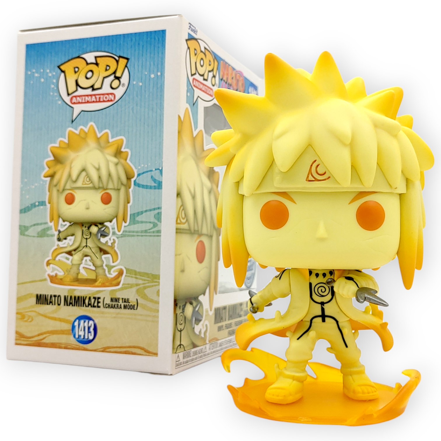 FUNKO POP <火影忍者>波風皆人_九喇嘛連結模式-No.1413