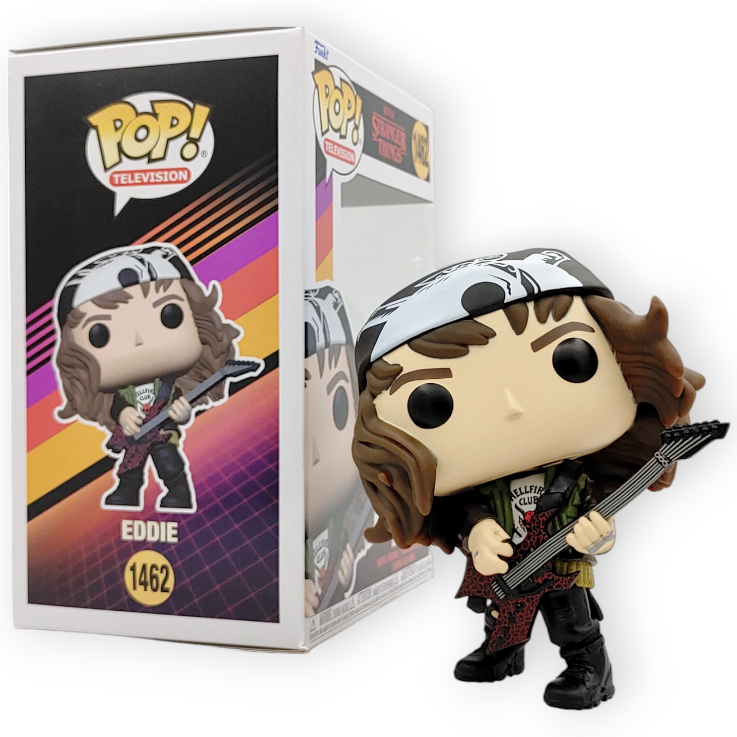FUNKO POP<怪奇物語4>EDDIE(最後結他手造形)-NO.1462