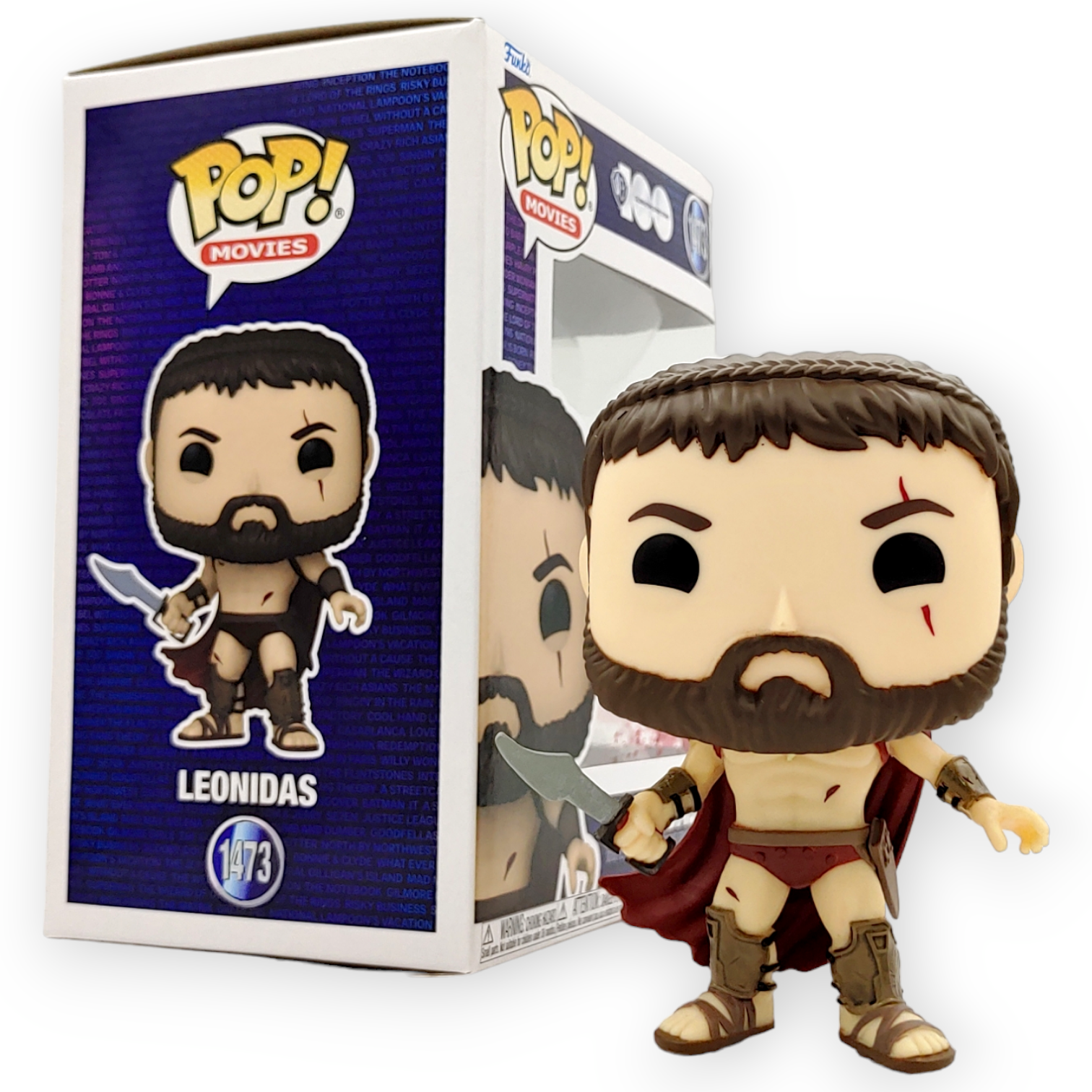 FUNKO POP<戰狼300>列奧尼達一世_戰損-No.1473