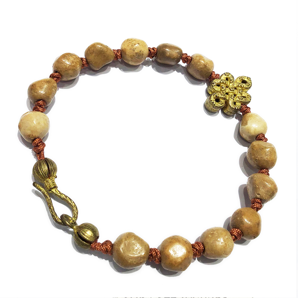 吉祥結(鎏金)&龍宮{跳出}舍利手珠【十方】130119