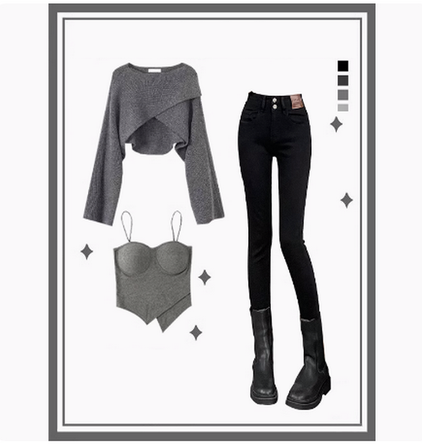 Knitted suit