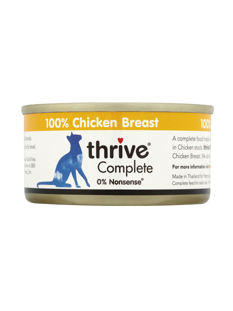 Thrive 脆樂芙 - 雞胸 Chicken Breast 75g (原箱12罐@$12)