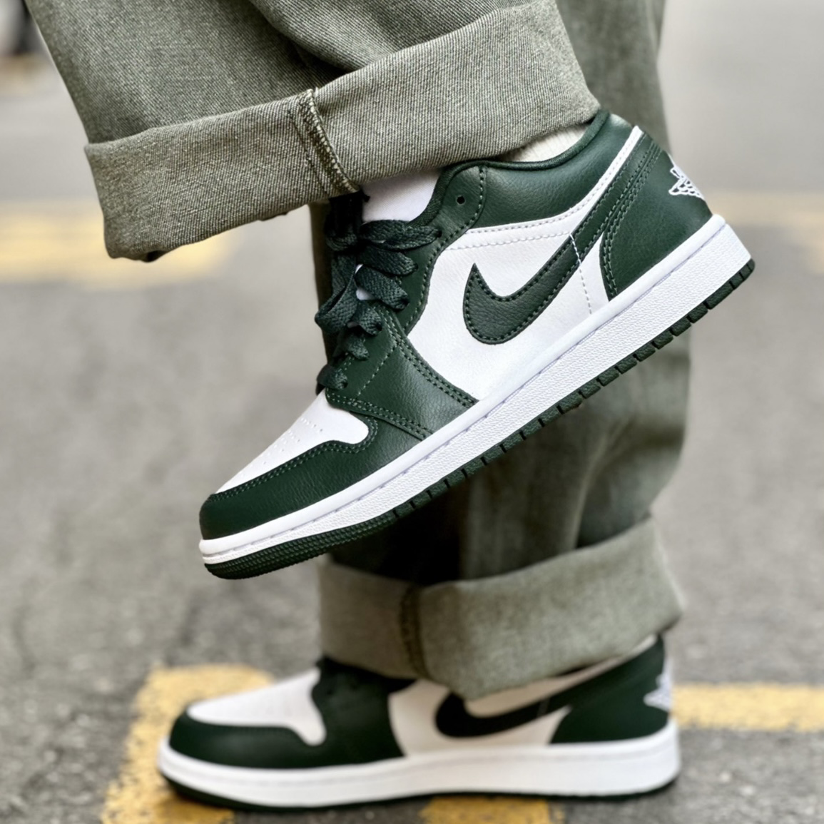 Nike Air Jordan 1 Low Galactic Jade 祖母綠白綠DC0774-113