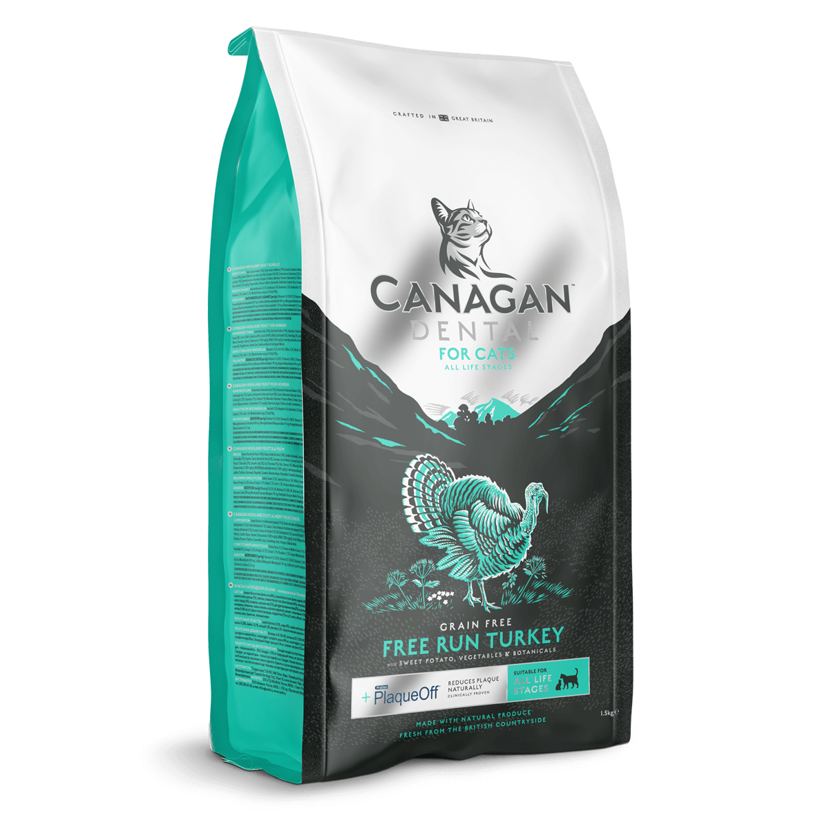 Canagan 原之選 - 無穀物火雞健齒配方 Dental Turkey 4kg