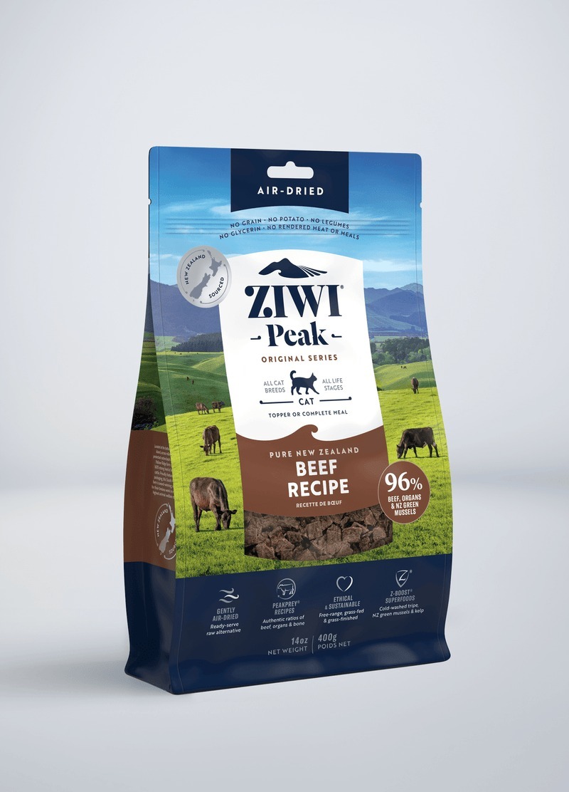 Ziwi Peak 巔峰 – 風乾生肉糧 (牛肉) Beef 400g