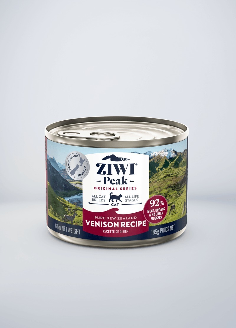 Ziwi Peak 巔峰 – 鹿肉罐 Venison 185G (原箱同款12罐有折)