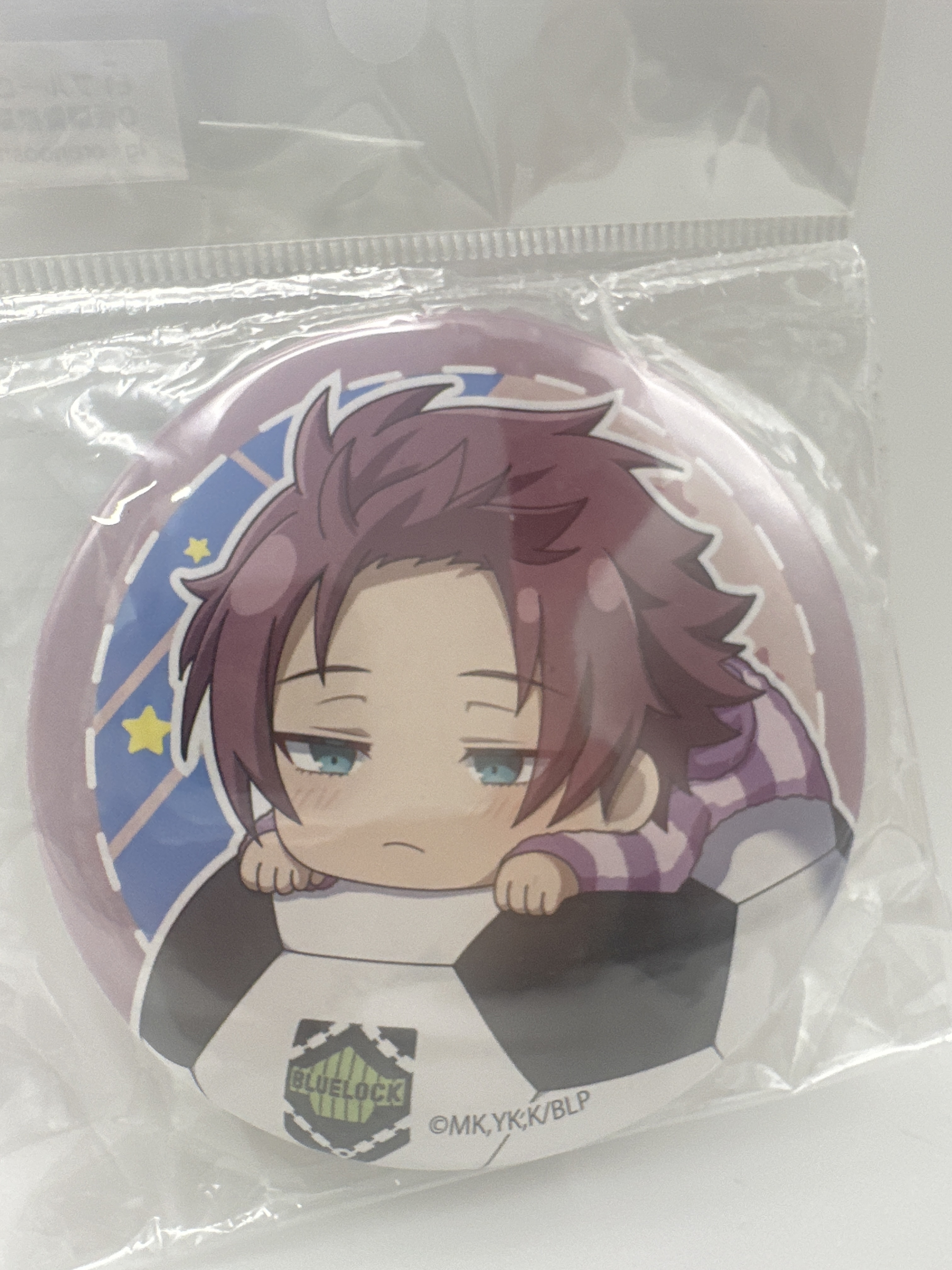 藍色監獄 糸師凛 75mm Q版襟章