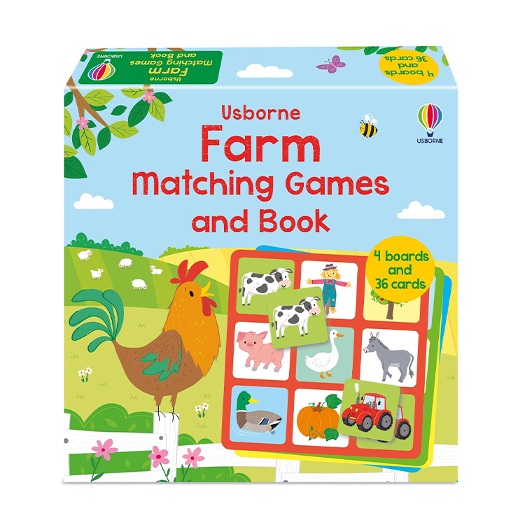 Farm Matching Games And Book