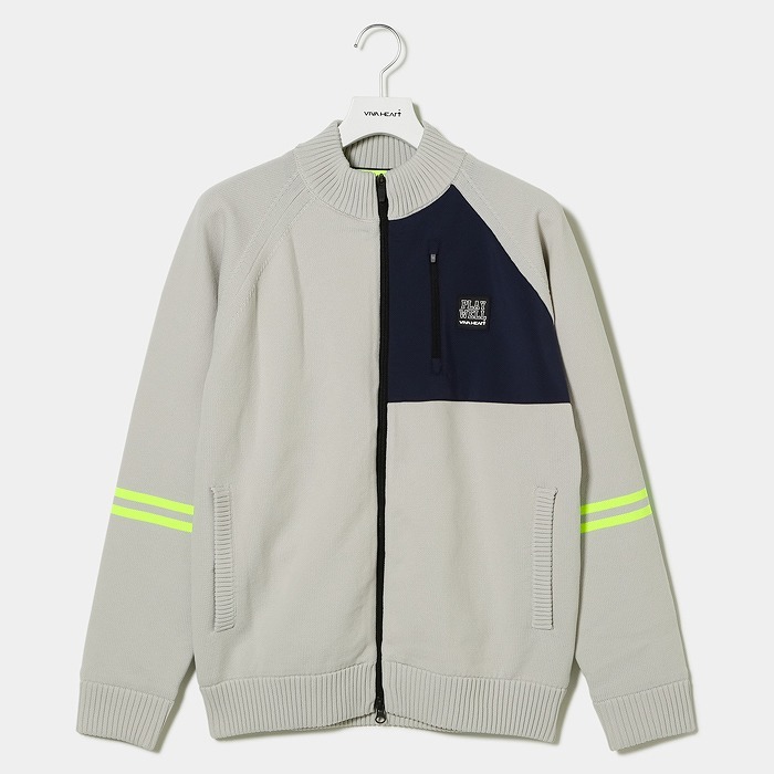 男士-強力伸縮針織外套