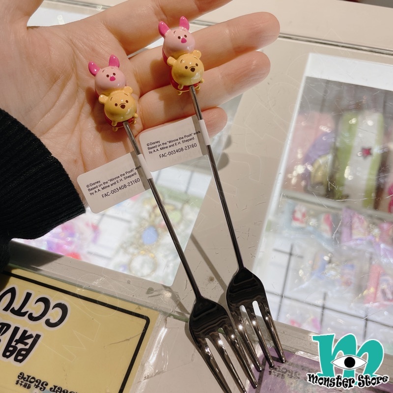 小熊維尼豬仔Tsum Tsum叉仔