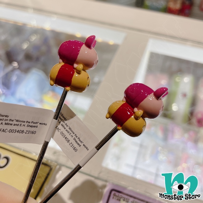 小熊維尼豬仔Tsum Tsum叉仔