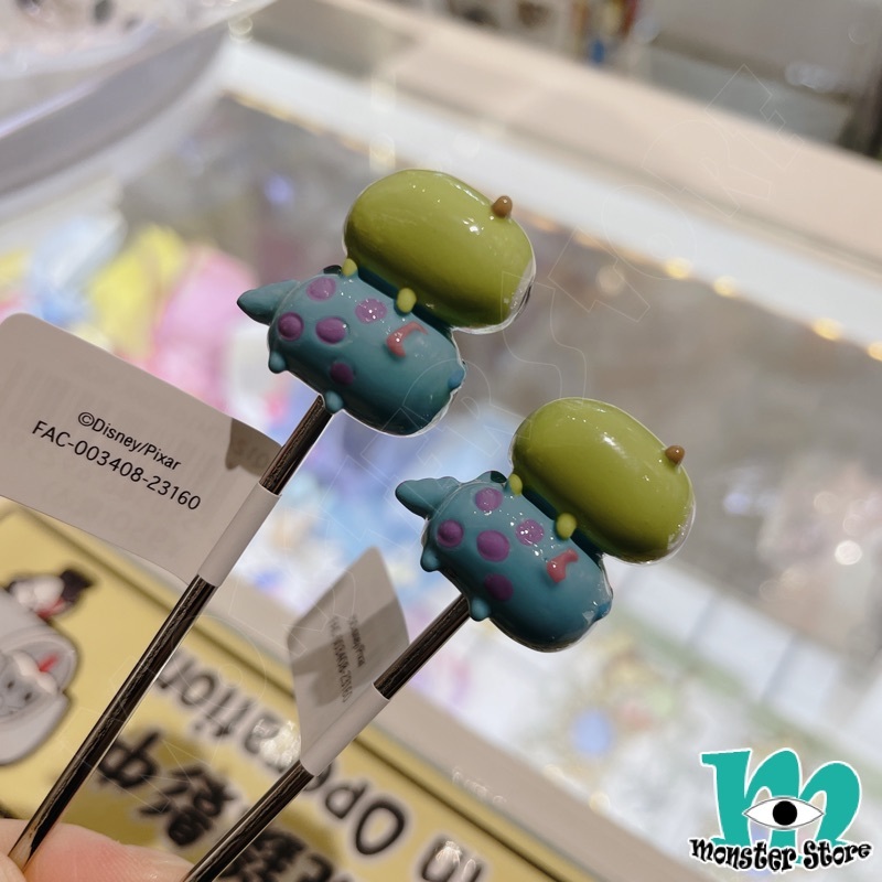 怪獸公司毛毛大眼仔Tsum Tsum叉仔