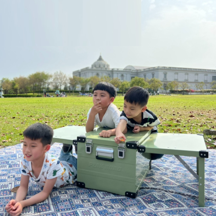 酷麥鋁箱PEAK ROAD繽紛輕便裝備箱(含擴充邊桌)