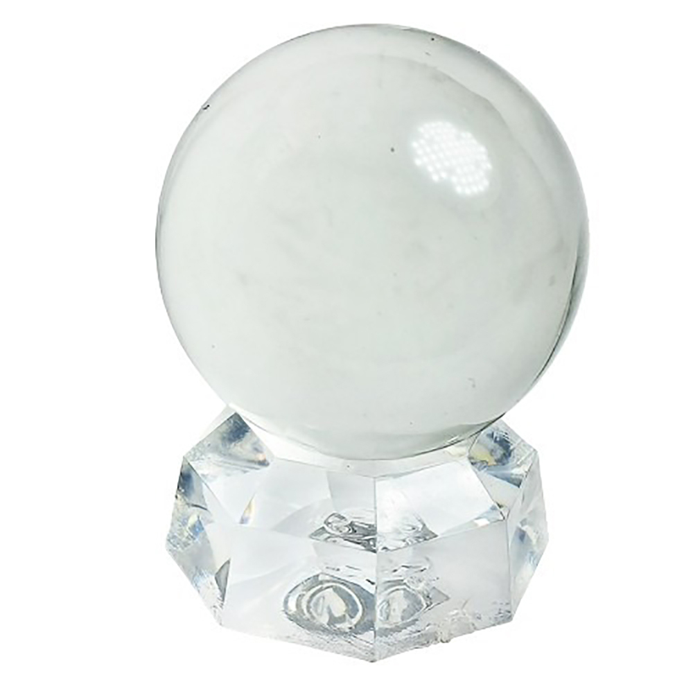 水晶琉璃球4.9公分&壓克力座【十方】152626