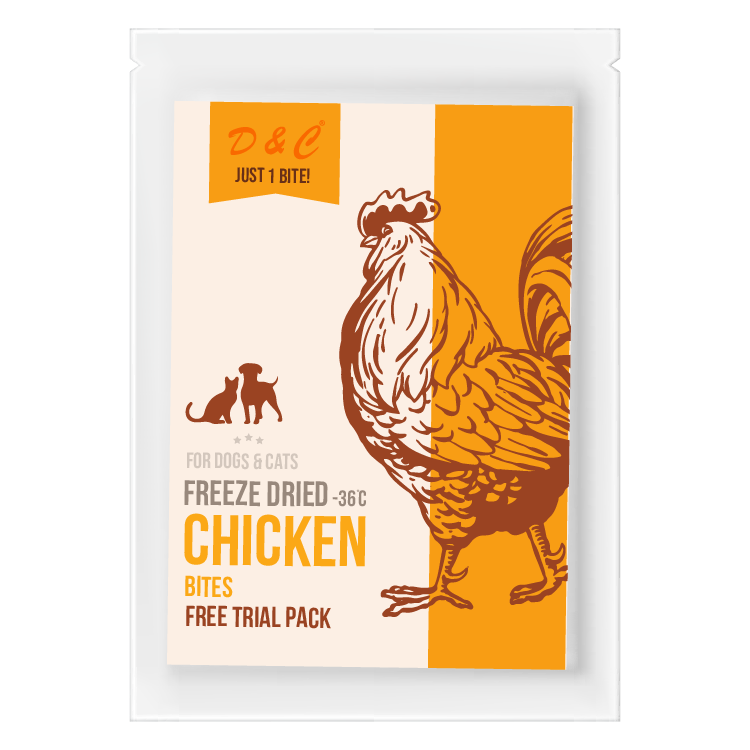 D&C｜凍乾雞肉粒粒 - 小包裝 （DCF-0001）