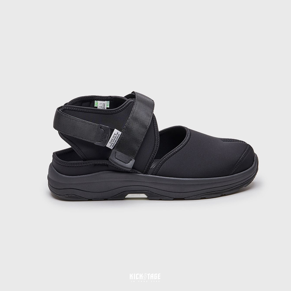 [出清商品售出無退換]  SUICOKE UNBITA-ab - Black 黑色 分趾鞋 忍者鞋 包頭涼鞋【SK23286ABBK】