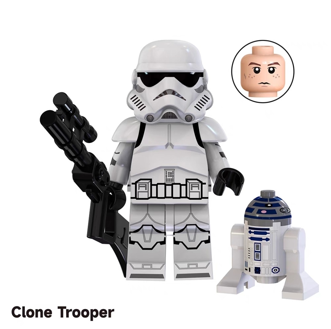 Clone Trooper Star Wars Custom Minifigures Minifigs Fit Lego TV8060