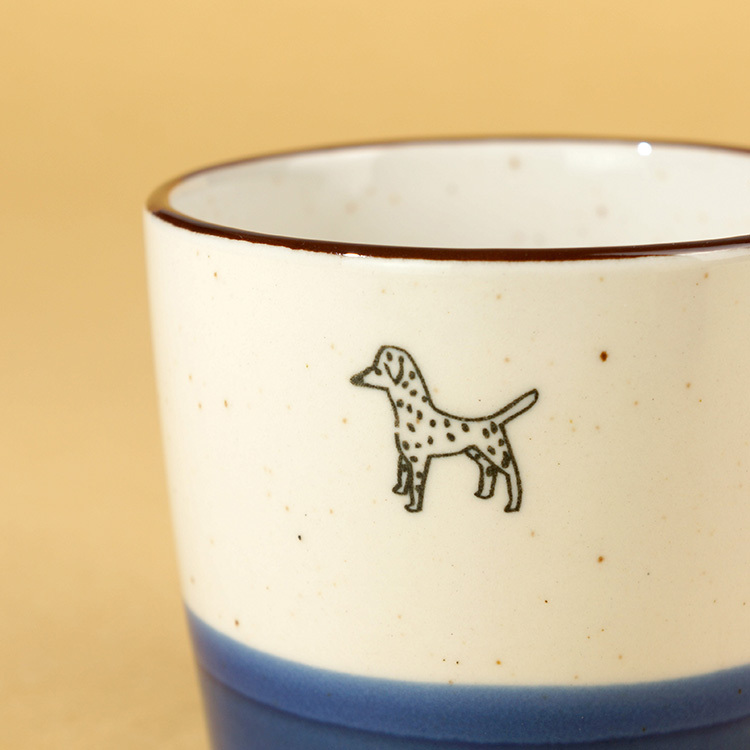 馬克杯∣手繪宿醉動物系列 狗∣日本 IZAWA