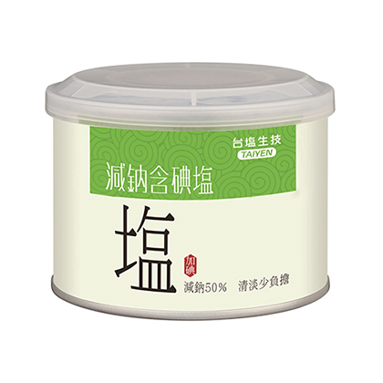 【臺鹽】減鈉含碘鹽 300g