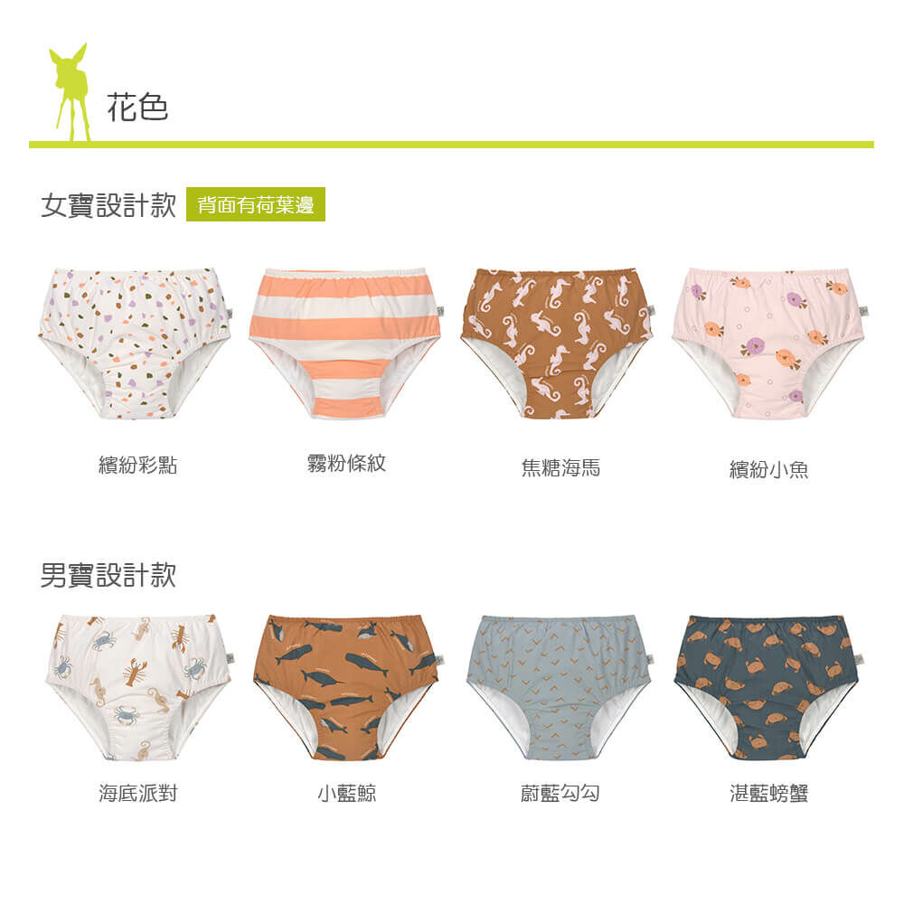 LASSIG嬰兒游泳尿布褲,獨家超強三層導流,外層防水,內層吸濕透氣不回滲,不須再穿尿布!兒童泳衣多款式可挑選,透氣快乾防曬抗UV紫外線,材質安全無毒