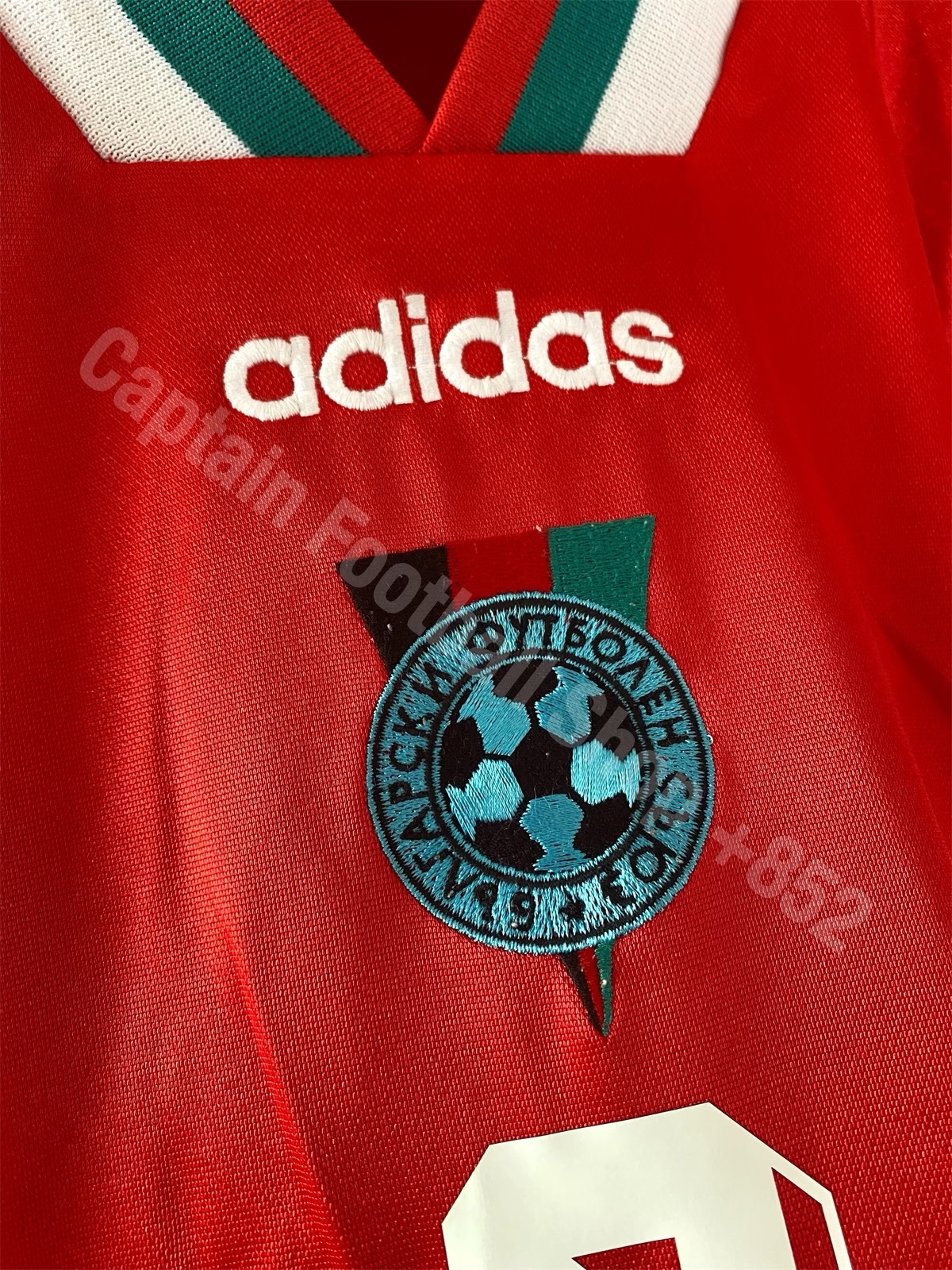 ウェア Adidas Bulgaria Away Football Shirt 1994 1994 Bulgaria away jersey - L • RB - Classic Soccer Jerseys