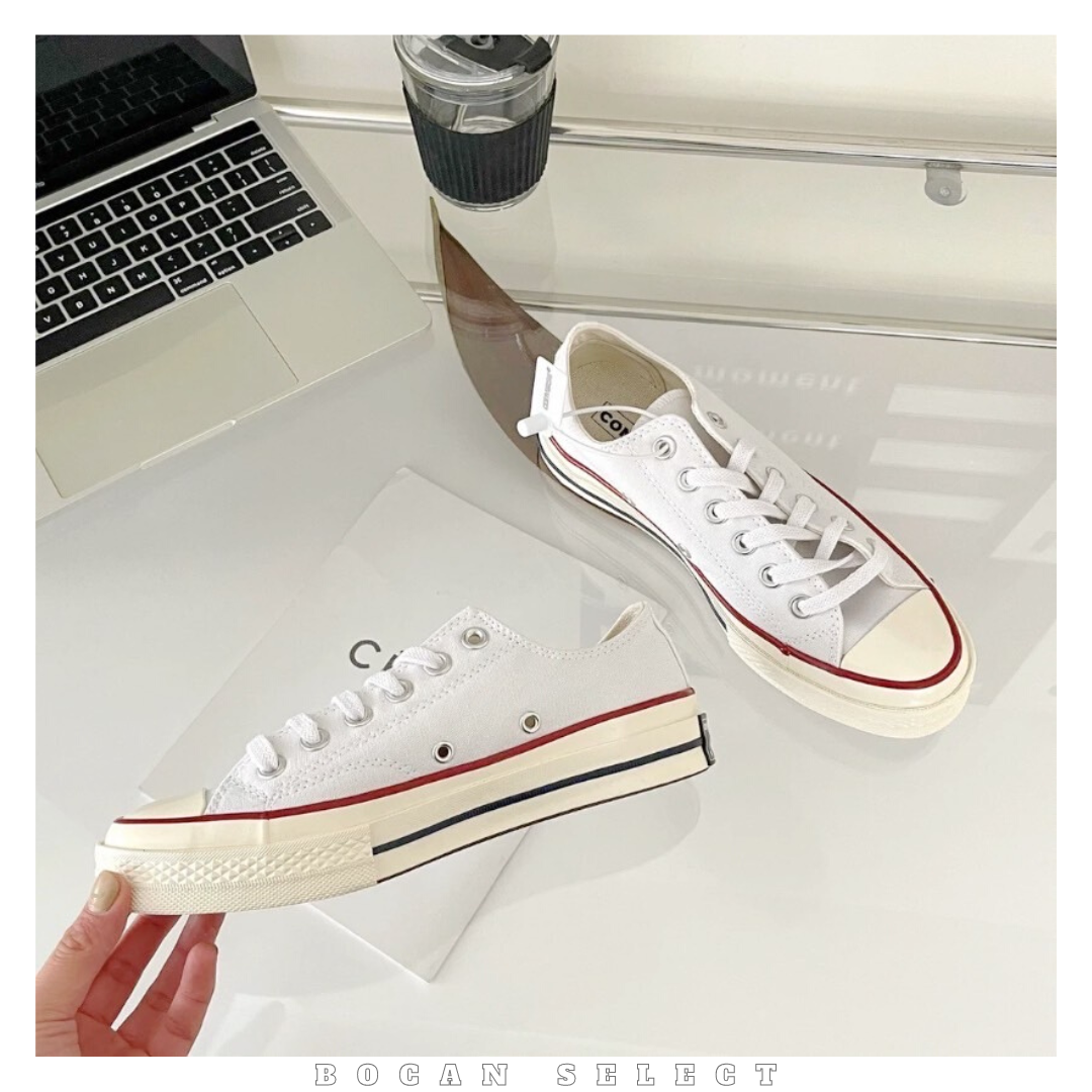 <任兩雙現折211>Converse Chuck Taylor 1970 帆布鞋 低筒 奶油底 白 (162065C)
