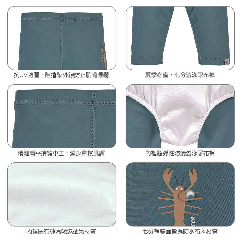 LASSIG嬰兒游泳尿布褲,獨家超強三層導流,外層防水,內層吸濕透氣不回滲,不須再穿尿布!兒童泳衣多款式可挑選,透氣快乾防曬抗UV紫外線,材質安全無毒