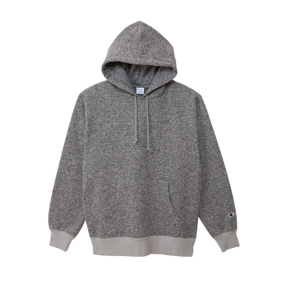 男款-CASUAL 針織連帽衛衣-灰色（C3-Y104-060）