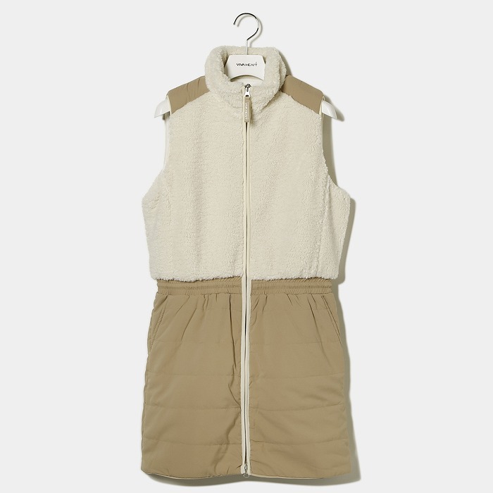 女士-刷毛背心連身裙