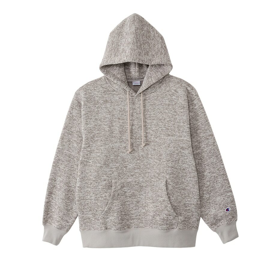 男款-CASUAL 針織連帽衛衣-燕麥色（C3-Y104-810）