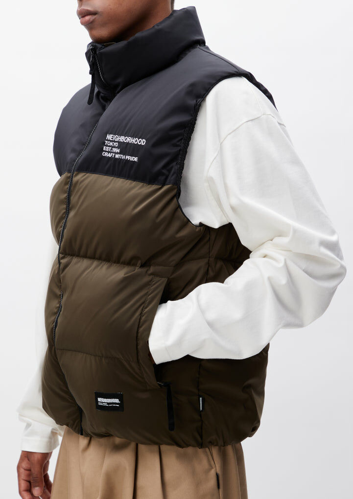 2023AW NEIGHBORHOOD CLASSIC DOWN VEST 保暖背心羽絨現貨