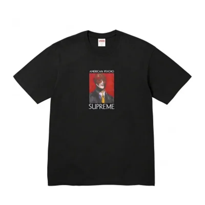 2023AW SUPREME AMERICAN PSYCHO TEE 美國殺人魔 短T 黑色 現貨