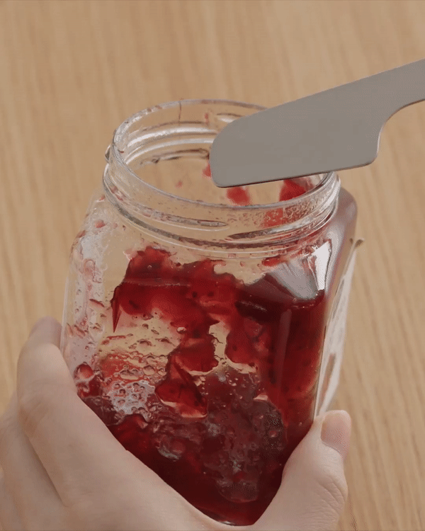 《家事問屋》日本製不鏽鋼瓶罐用長柄抹刀