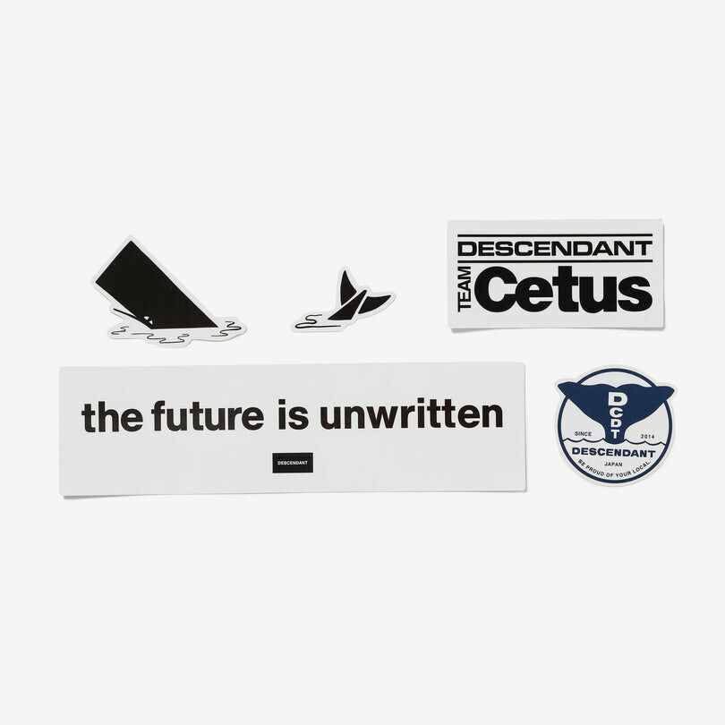 2023AW DESCENDENT STICKER SET 鯨魚 水瓶 行李箱 貼紙 一組 現貨