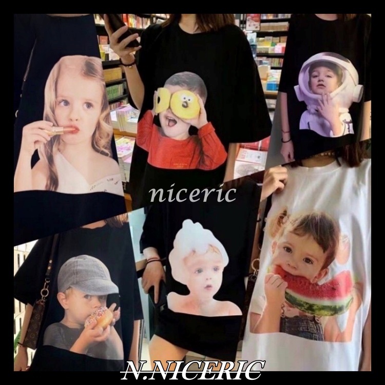 [Nice日韓歐美代購］韓國ADLV  acme de la vie 塗鴉女孩寬鬆短袖 T恤 短袖上衣 短T