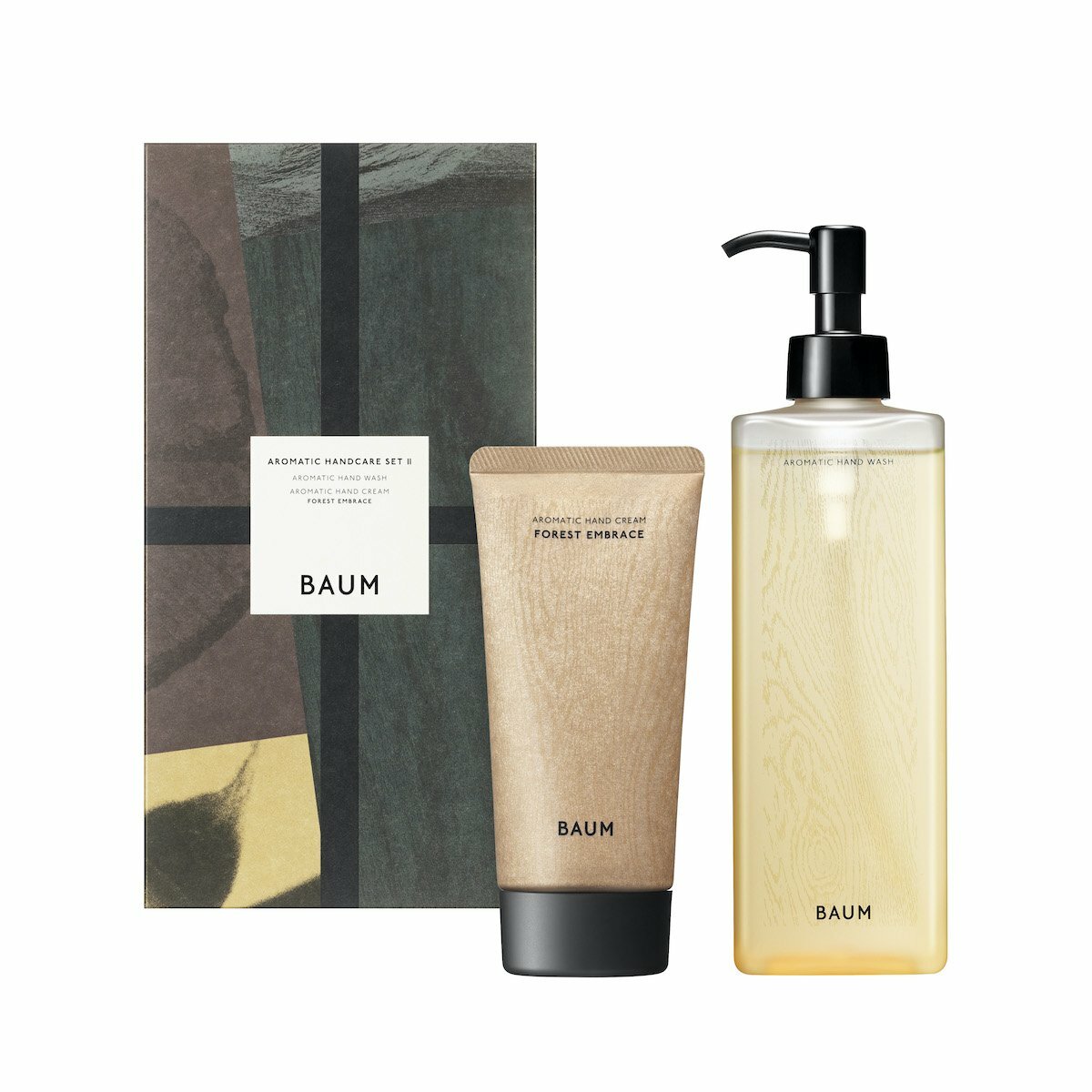 限定] BAUM Aromatic Hand Care Set 2 森林芳香護手套裝